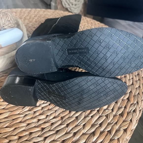 Donald Pliner Black Suede Boots - Picture 4 of 5